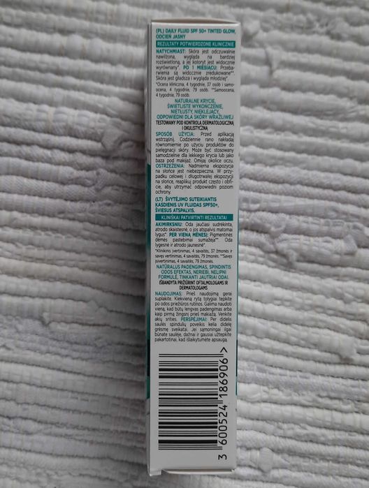 L'Oréal Paris Bright Reveal koloryzujący fluid do twarzy SPF50+, jasny