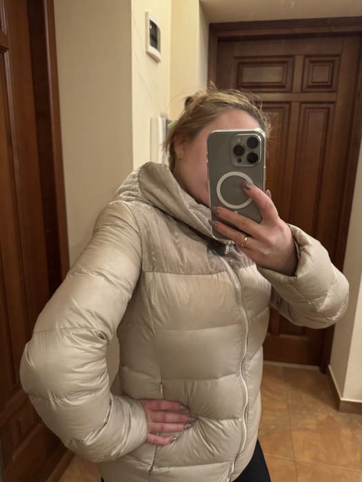 Курточка М пух коротка