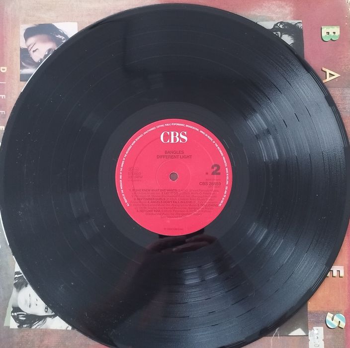 Bangles Different Light WINYL LP 1985 Walk Like an Egyptian Manic Mond