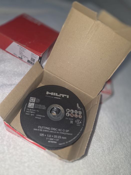 Discos corte hilti