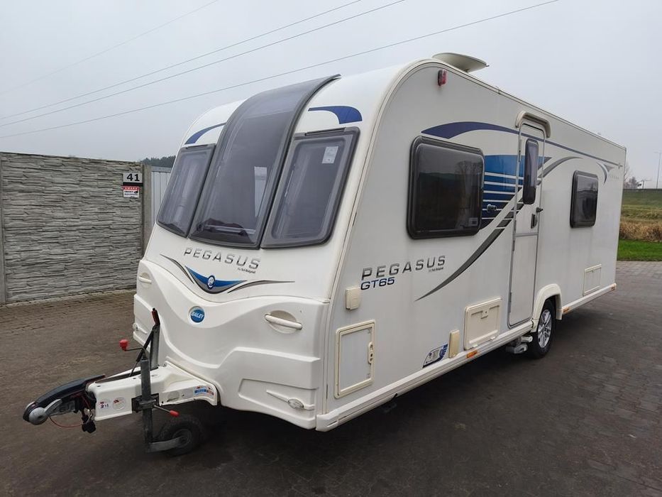 Bailey Pegasus Gt65 Verona Łoże Małżeńskie Alu Tech Bodyshell