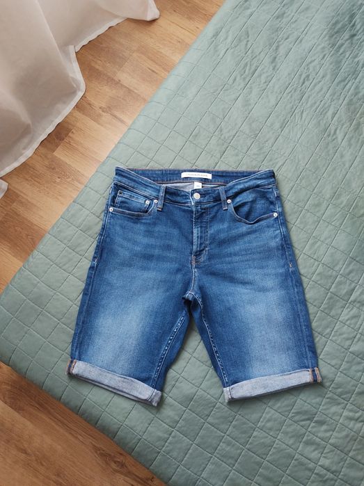 Calvin Klein Jeans rozmiar S spodenki jeansowe męskie
