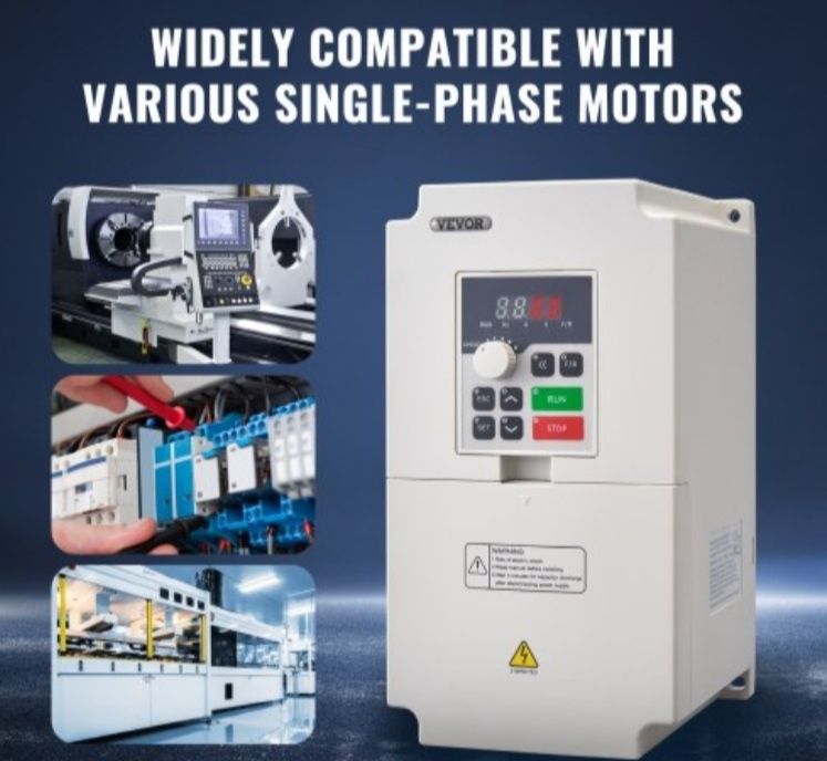 Inversor de Frequência VEVOR 4kW 8.5A