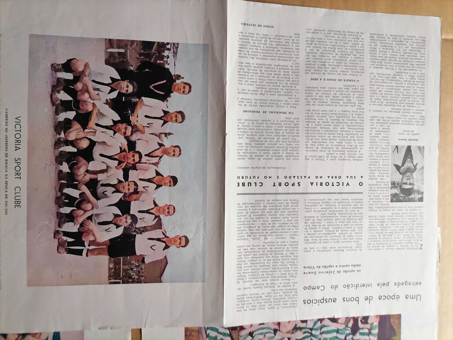 Stadium Reportagem Gráfica 1943 Sporting,Salgueiros,Vitória,Famalicão