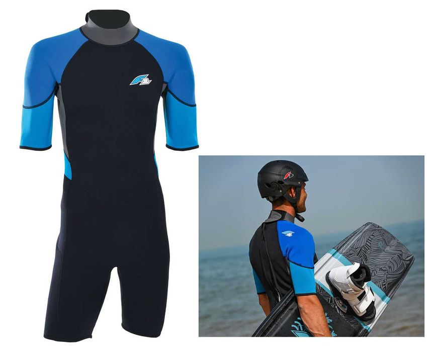 F2 Pianka neoprenowa markowa krótka short męska Rebel rozm.M-XL