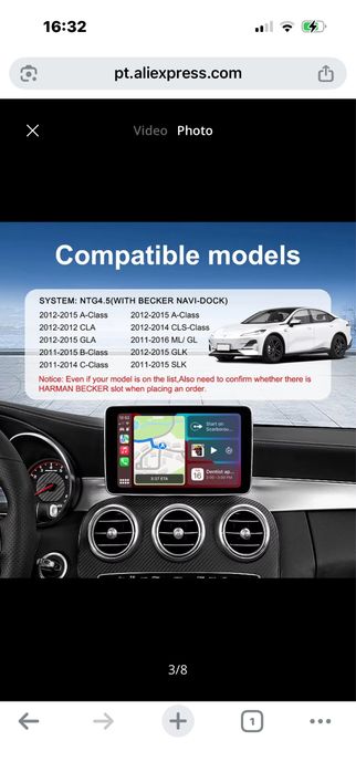 Box carplay mercedes