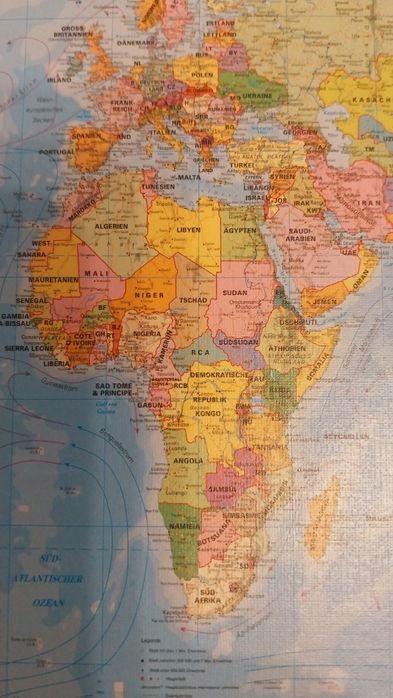 puzzle 1500 Schmidt Mapa Świata