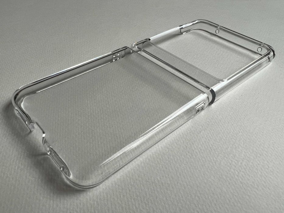 Motorola Razr 50 чохол із прозорого пластику чехол накладка