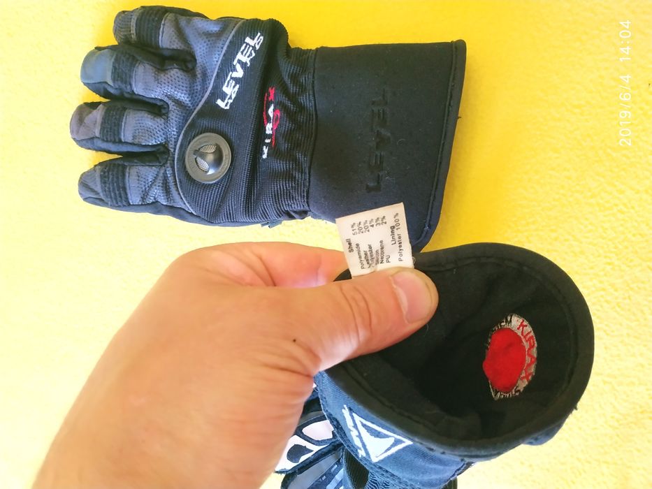 Мотоперчатки комбінировані