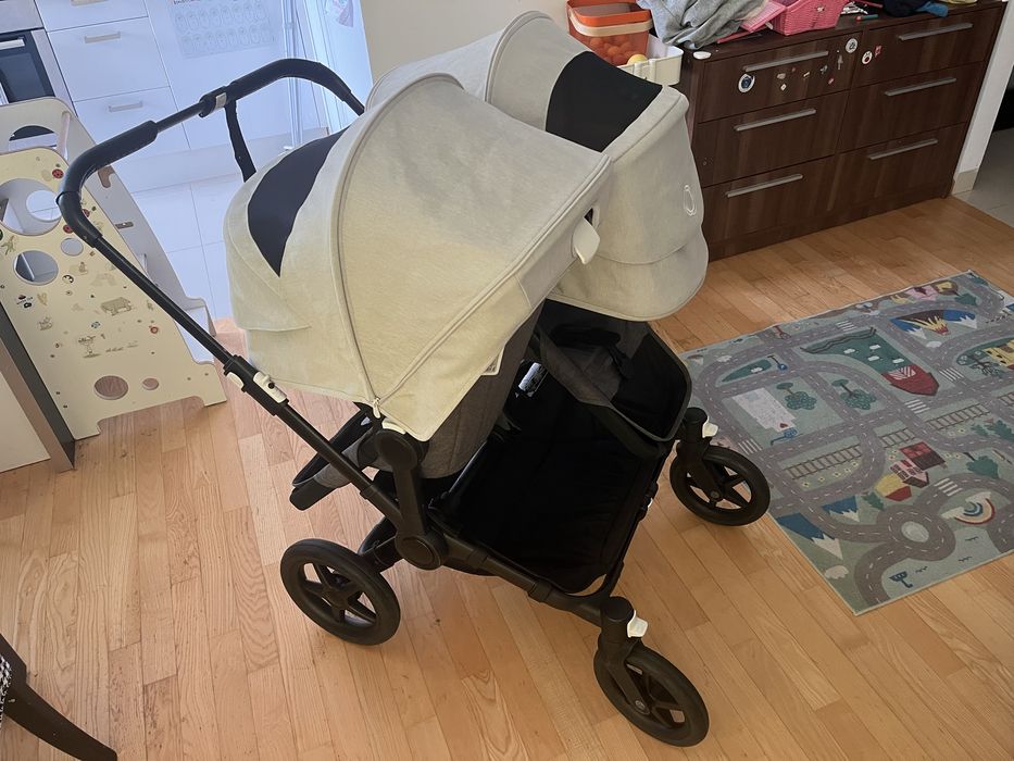 Bugaboo Donkey 5 Duo w wersji dla dwójki dzieci – bardzo dobry stan