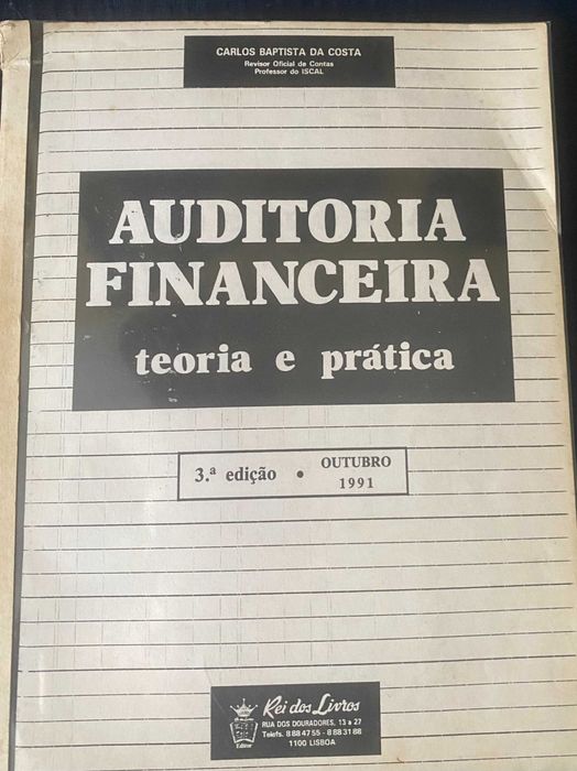 livro auditoria financeira teoria e pratica