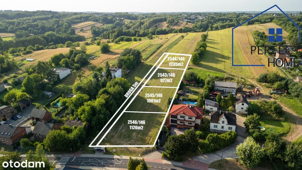 4 działki budowlane Pszów Doły okazja!