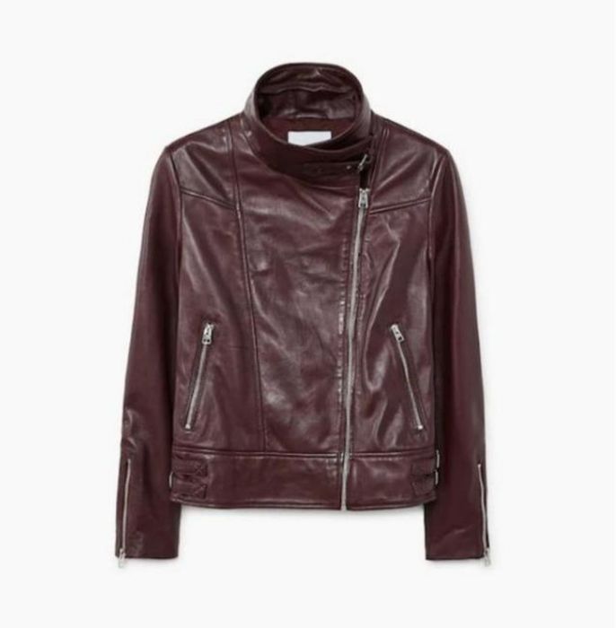 Нова!Шкіряна куртка косуха,авіатор,шкіряна курточка,косуха,Mango,44р