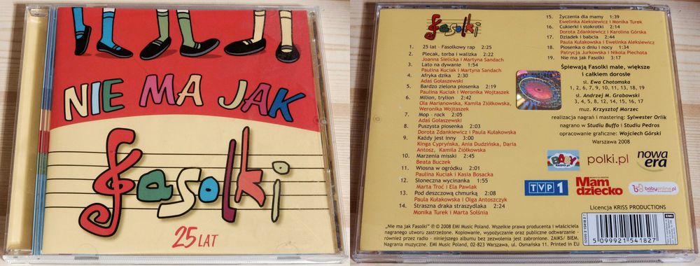 Fasolki – 25 lat CD – świetny stan – kolekcja płyta CD album oryginał super stan!