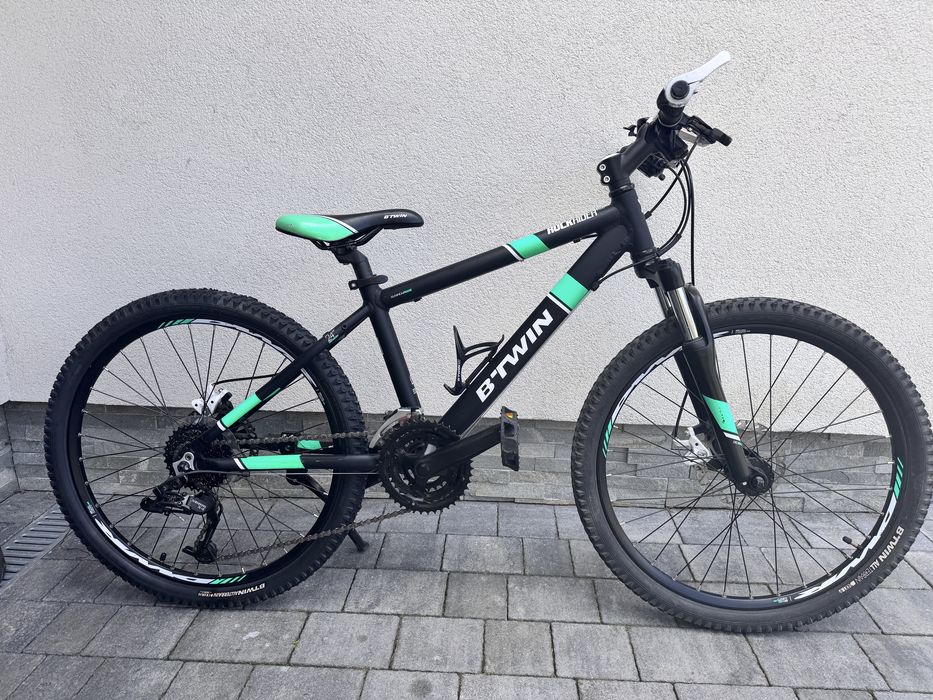 Gwarancja! Super stan B’twin Rockrider 700 koła 24” rama 14”