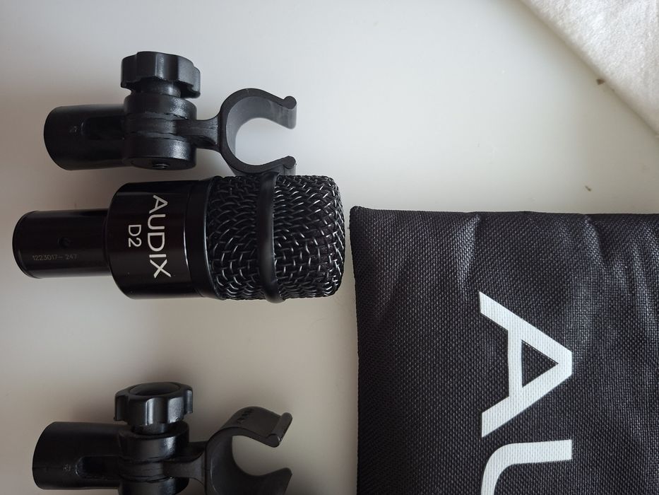 Vendo mics audix d2, d4 e i5