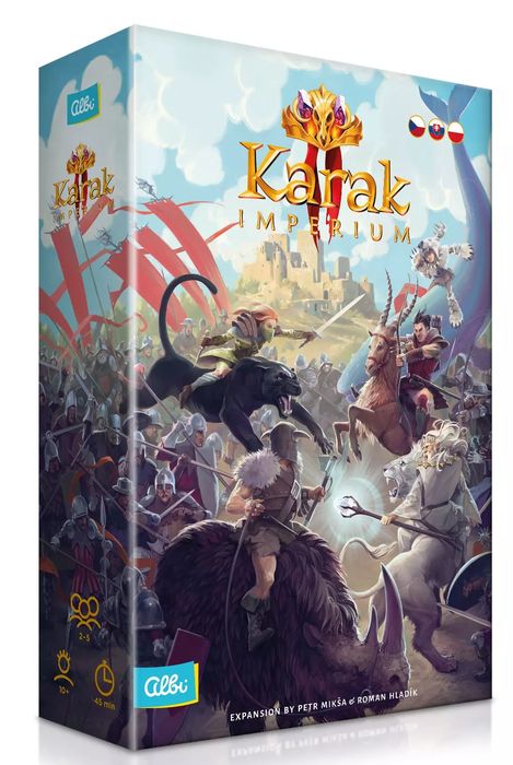 Gra planszowa Albi Karak 2: Imperium. Nowy Produkt