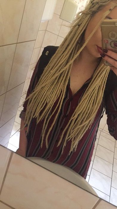 Dredy dredloki syntetyczne