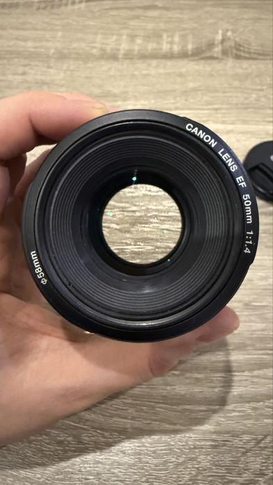 Обʼєктив Canon EF 50mm f/1.4 кенон