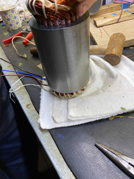 Перемотка-ремонт електродвигателей насосов 220V,380V