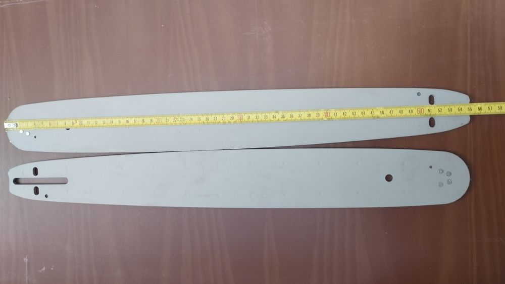 2 guias de corrente de motosserra NOVOS