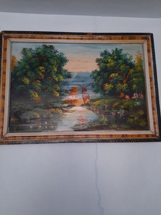 Картина маслом. Пейзаж