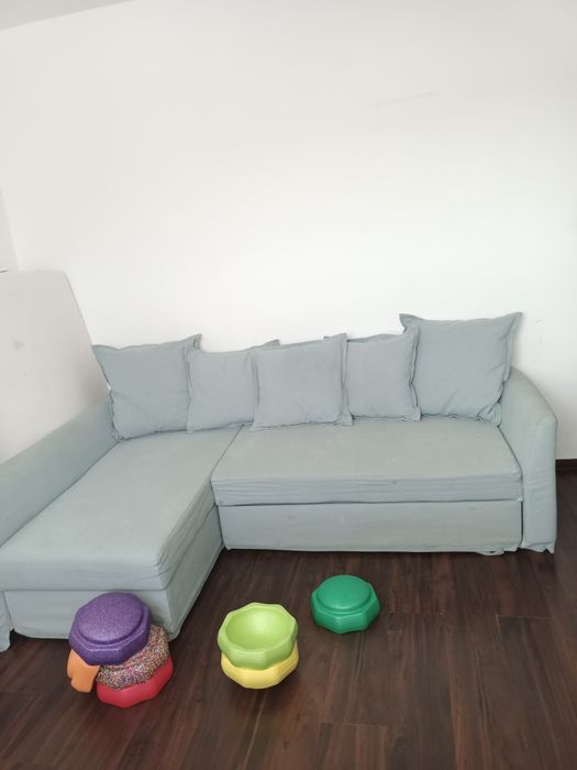 Narożnik Ikea Holmsund + materac