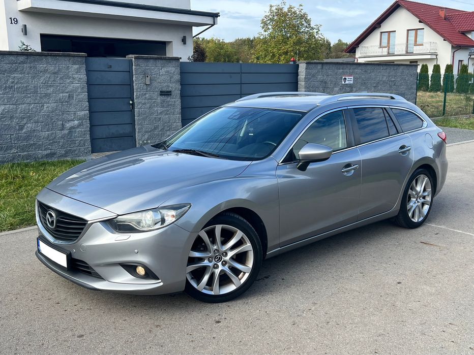 Mazda 6 2013r*2.2diesel*Automat*Climatronic*grzane siedzenia*asystent*xenon*niski przebieg 132 000km*