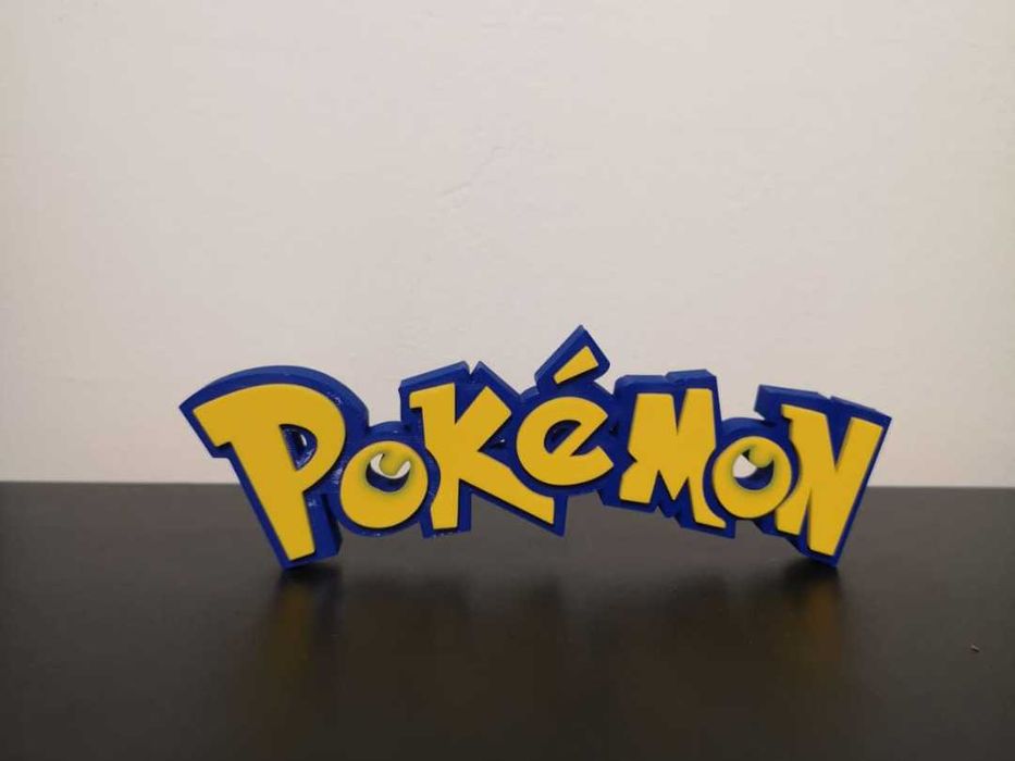 Pokémon Logo impressão 3d64551187368067120