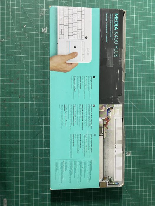 Logitech K400 Teclado Sem Fios com Touchpad Branco