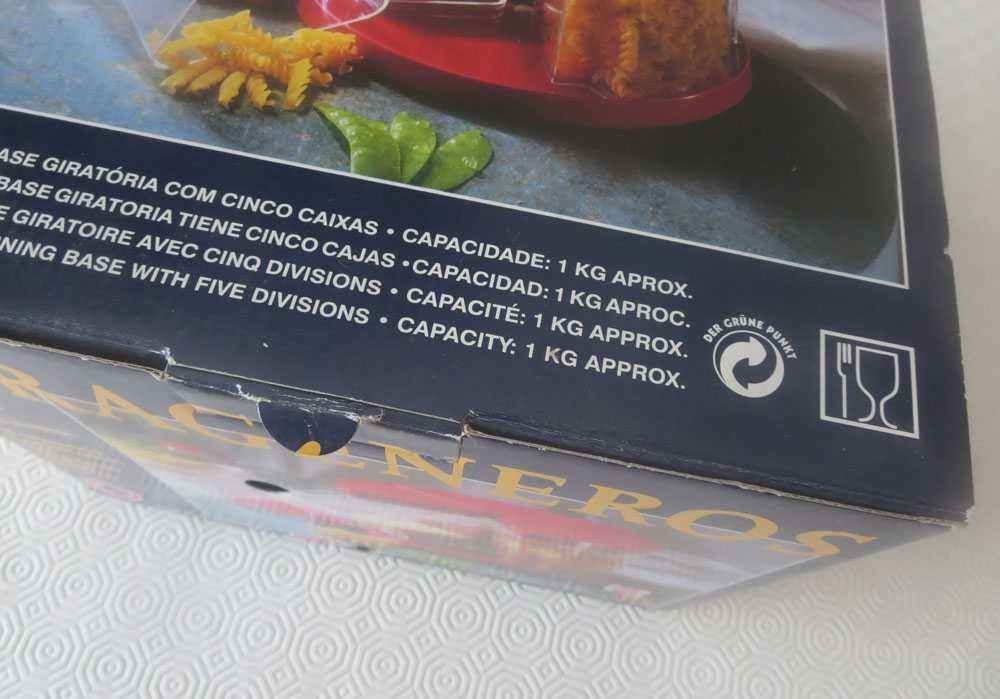 Caixa rotativa guardar alimentos NOVA