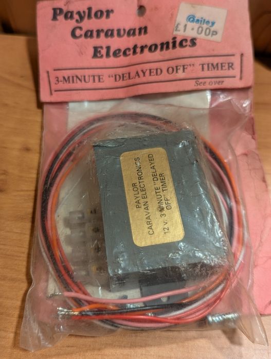 Таймер відключення з 3-х хвилинною затримкою, мережа 12в