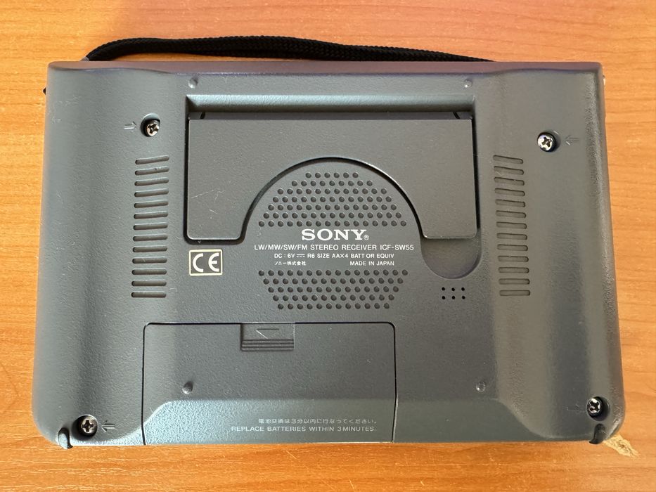 Радио Sony ICF-SW55   радіоприймач AM, FM, SSB