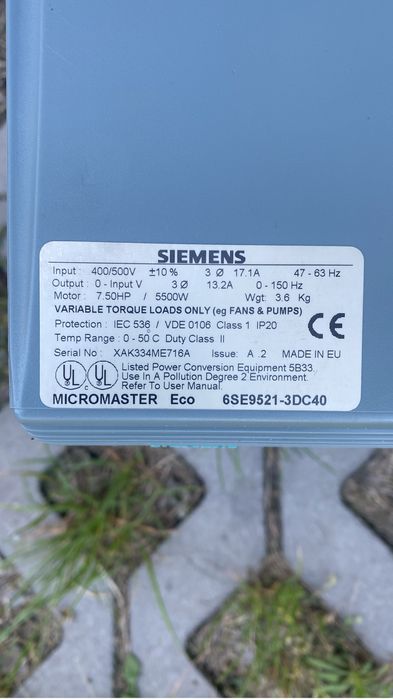 Falownik Siemens