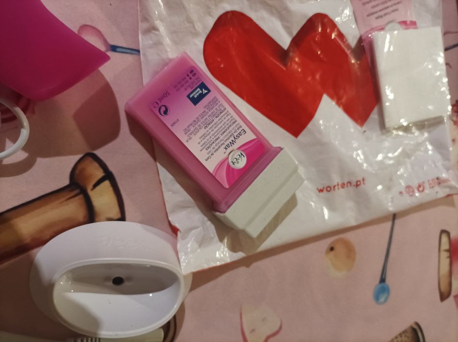 Roll on depilação elétrico