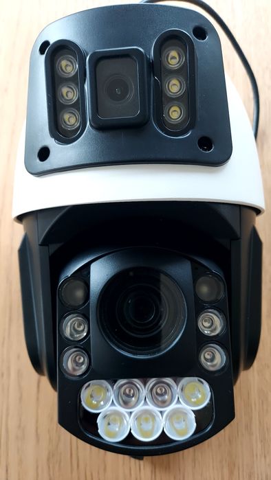 Kam.Zew. 4K8MP 50xzoom optyka Sony 2ekrany Metal obudowa.