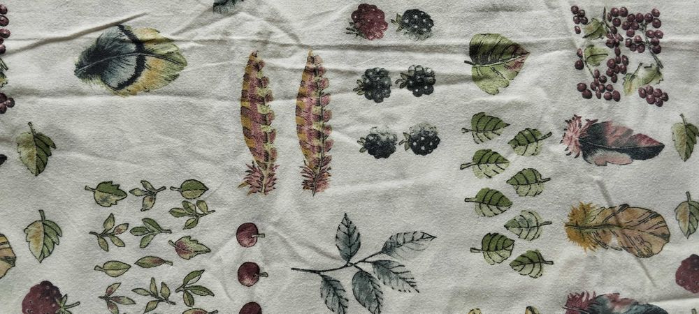 Tecido estampado. lençol flanela de algodão