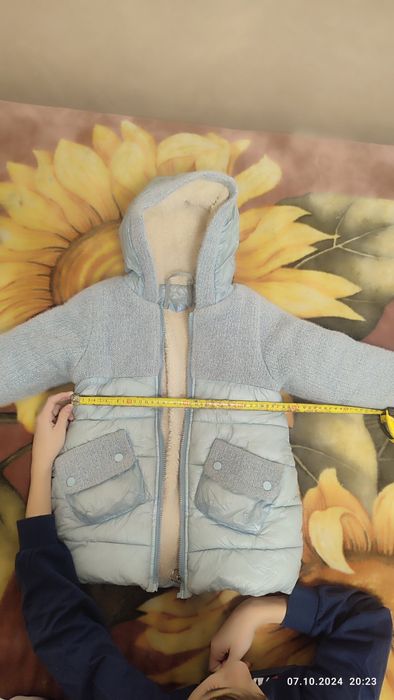 Тепла зимова куртка для дівчат віком 4-6 років