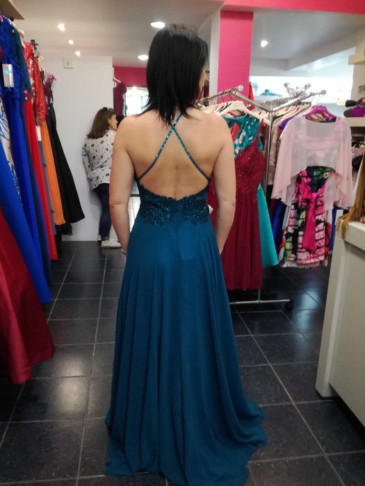 Vestido comprido de cerimónia