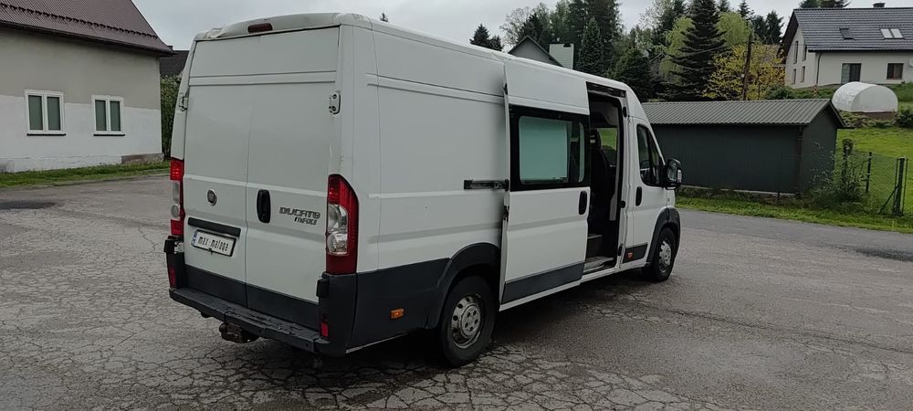 Fiat Ducato brygadówka 6 osobowy iveco max L4 H2 doka brygadowy