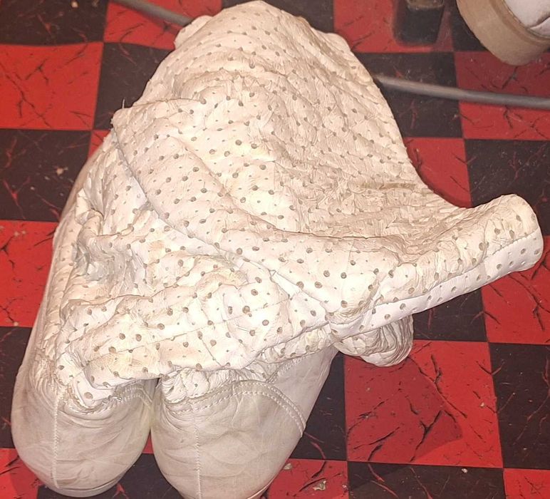 Buty kozaczki, botki skórzane jasne