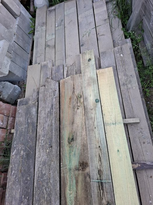 Deski impregnowane, ok 22m²