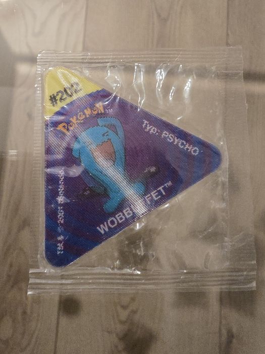 Pokemon tazo wobbuffet trio
