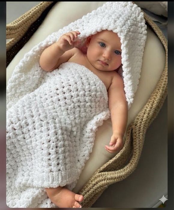 Крижма /Плед/ Пухнастий плед