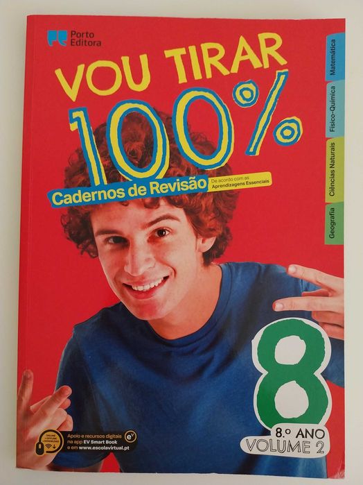 Vou Tirar 100% - Cadernos de Revisão 8°ano