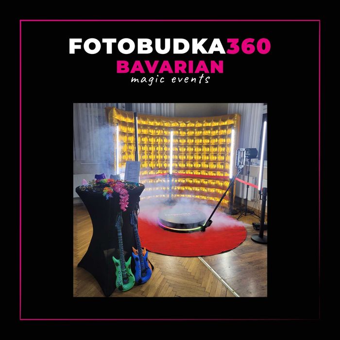 Fotobudka 360 — Twoja impreza na pełnych obrotach!