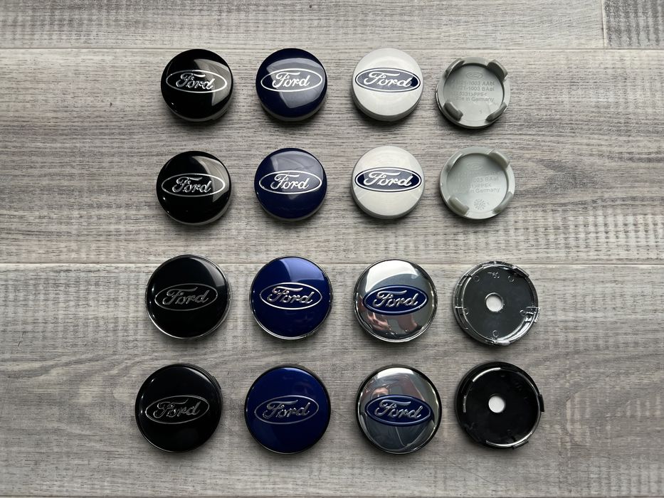 Колпачки заглушки в колеса диски Ford ковпачки Форд 54мм, 60мм