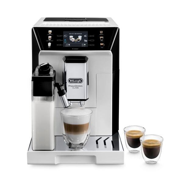 DeLonghi PrimaDonna Class ECAM 550.65.W, малий пробіг, очищена