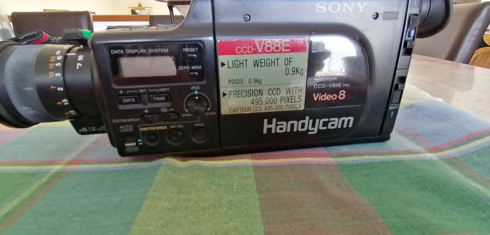 Máquina de filmar Sony  8
