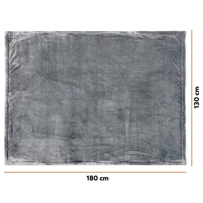 Електро ковдра Електро плед 180×130 WH-1813 Grey